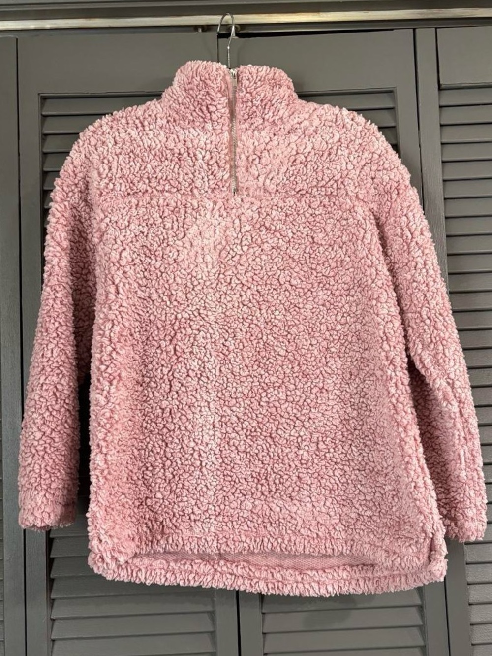 Sherpa Pullover Sweatshirt